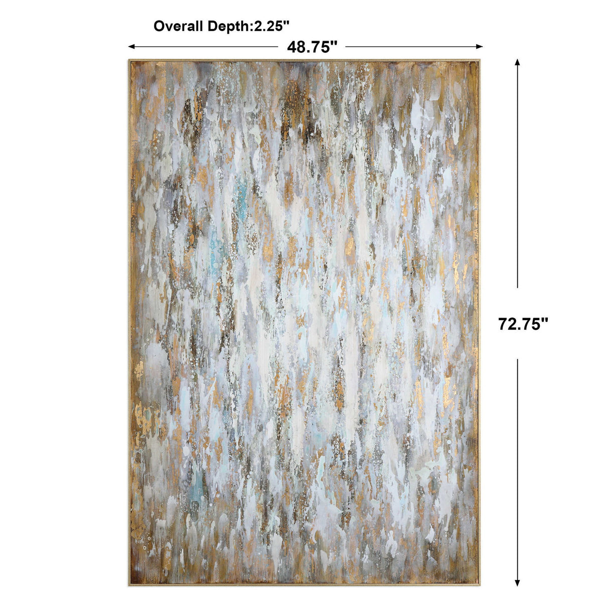 Bright Morning - Abstract Art - Blue