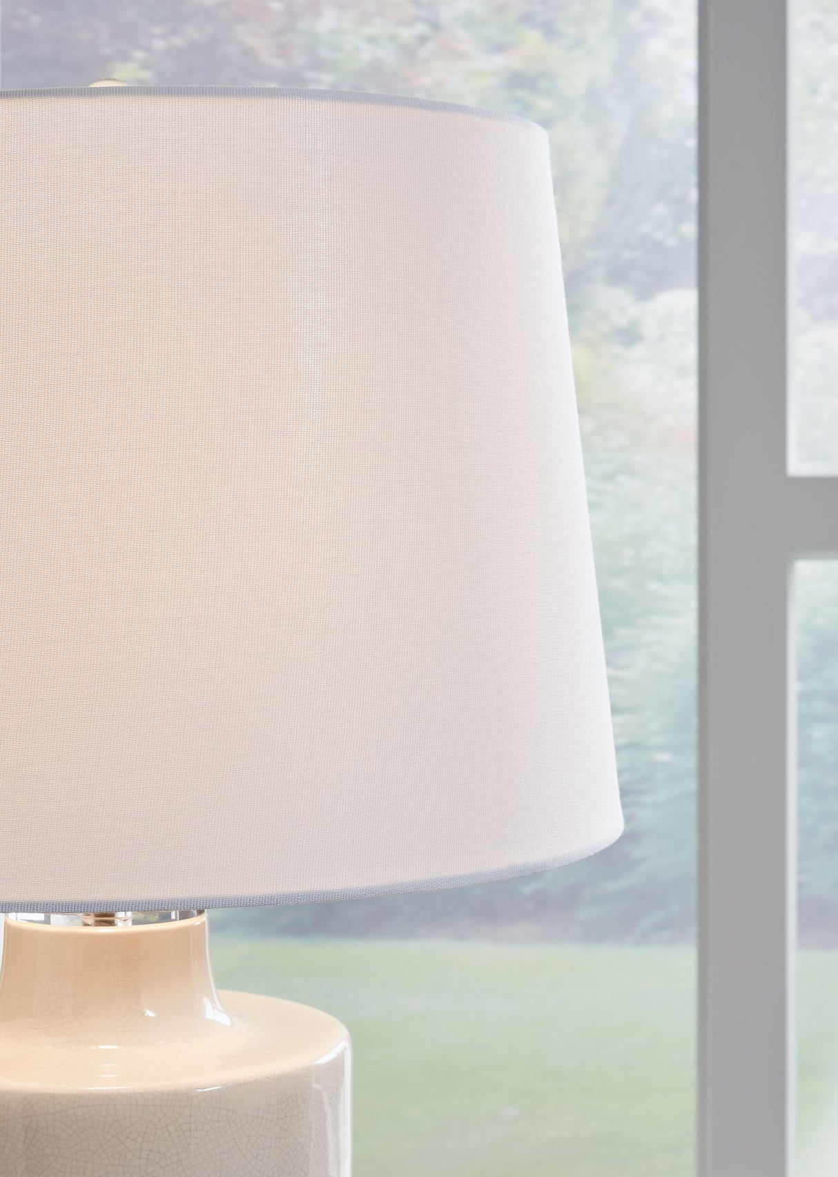 Cylener - Ceramic Table Lamp - Off White