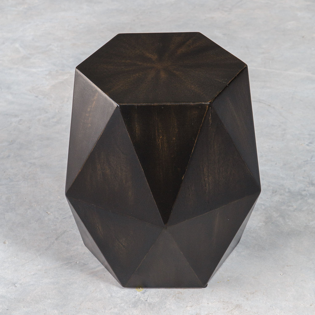 Volker - Black Geometric Accent Table