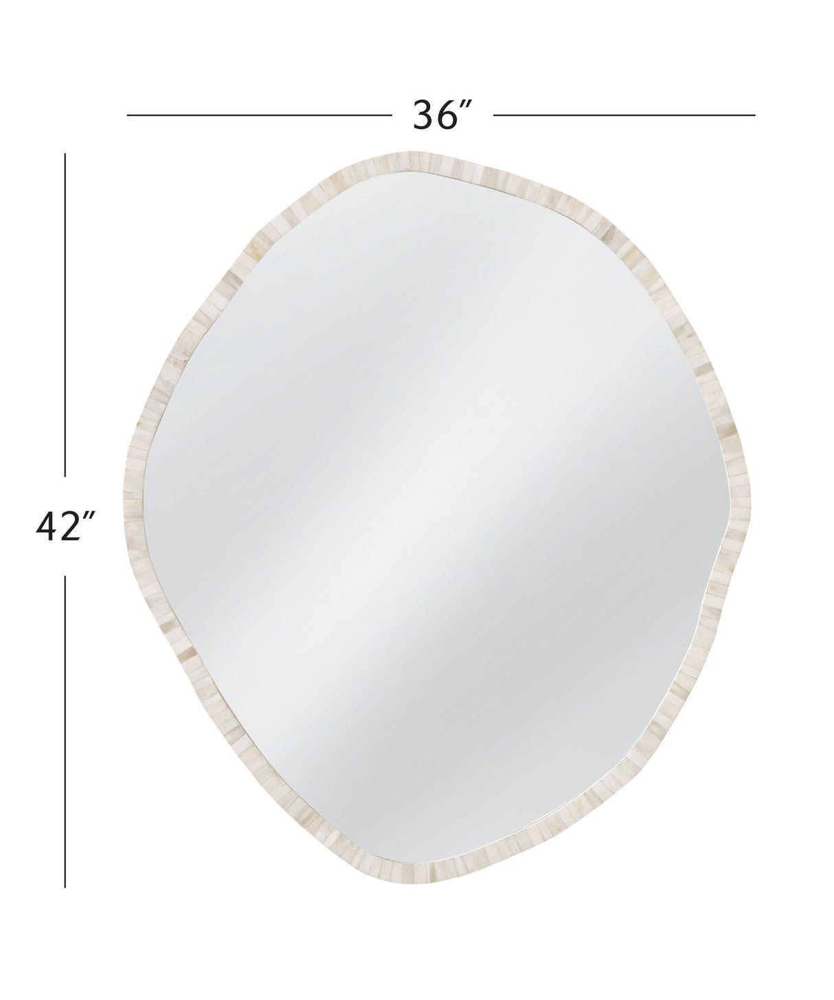 Tylerton - Wall Mirror - Cream