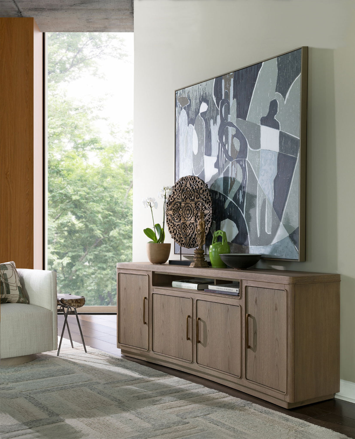 Simpatico - Simpatico Media Console - Light Brown