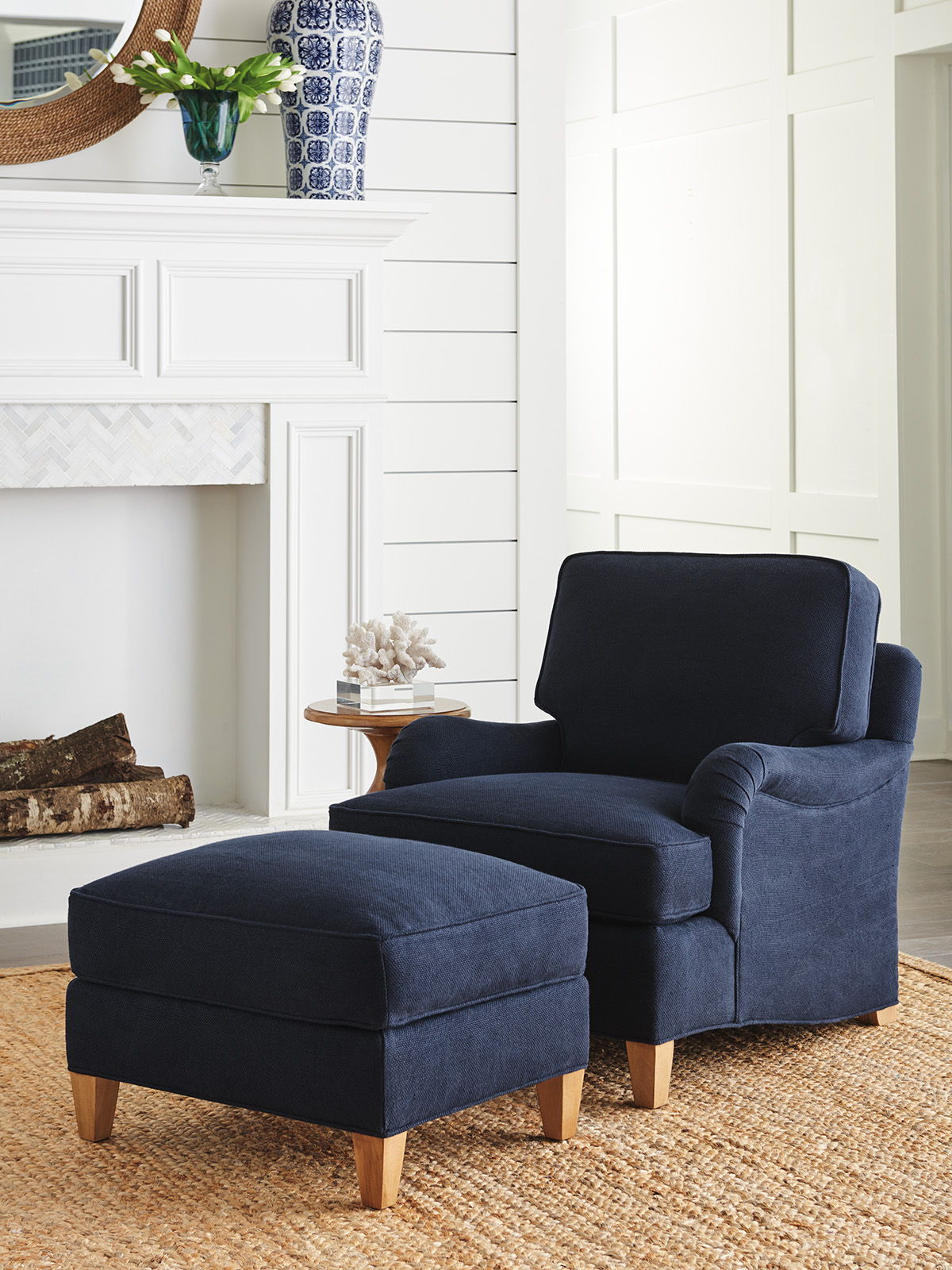 Barclay Butera Upholstery - Grady Chair - Black