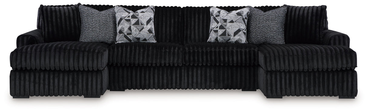 Midnight-Madness - 3 Piece Sectional
