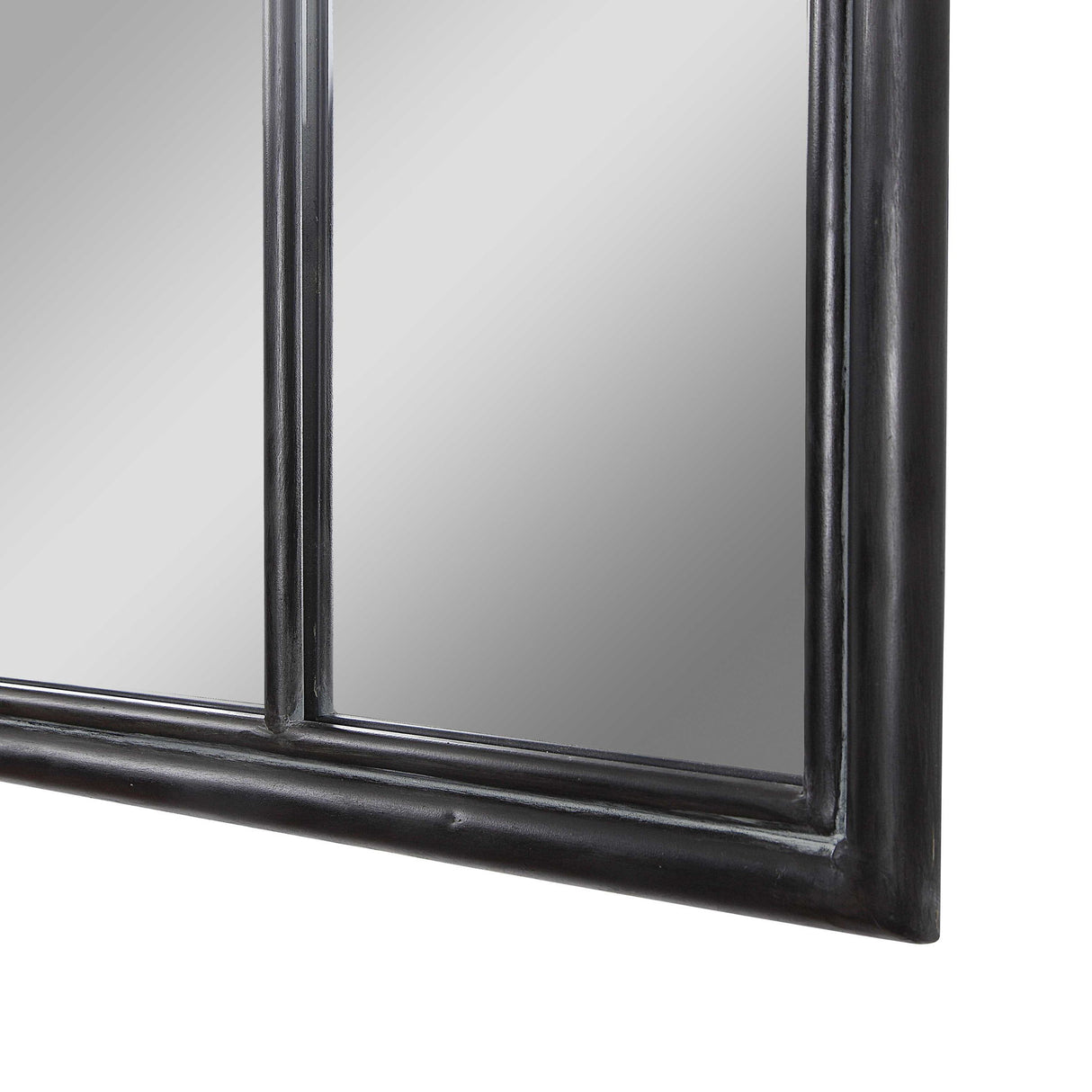 Lyda - Arch Mirror - Aged Black