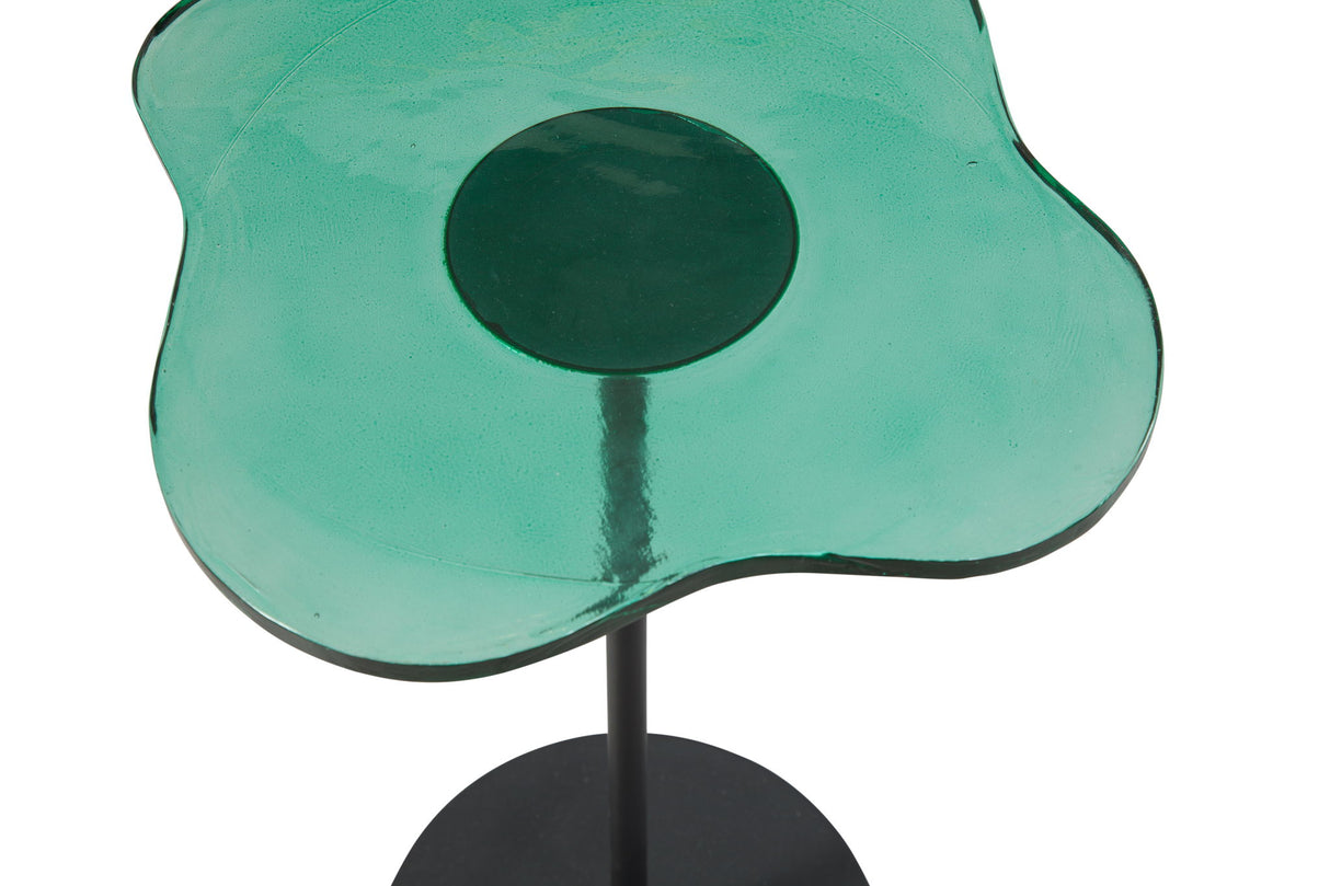 Elijah - Accent Table - Green / Black