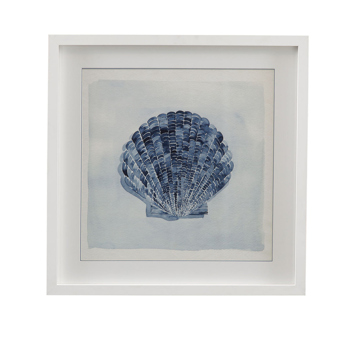 Treasure I Framed Print - Blue