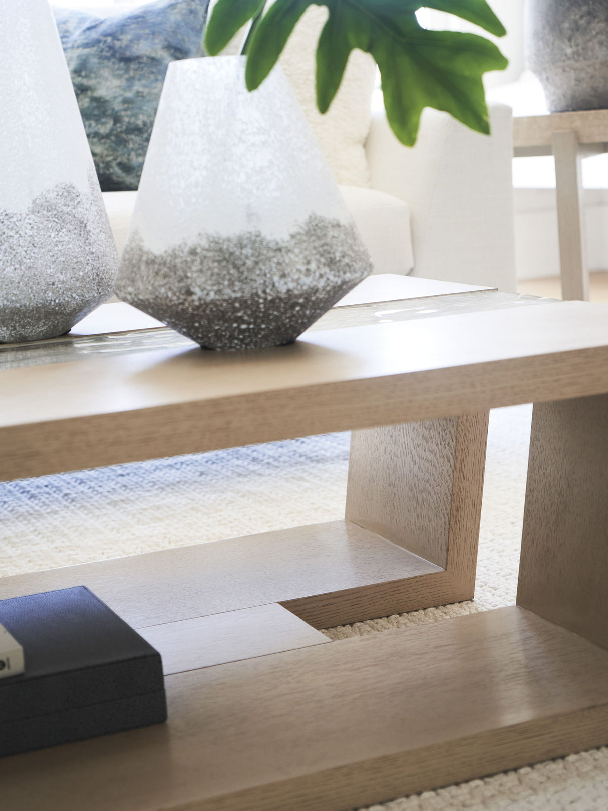 Sunset Key - Fischer Rectangular Cocktail Table - Beige