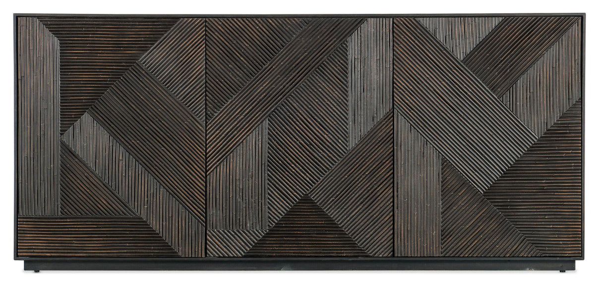 Retreat - Entertainment Credenza - Dark Brown