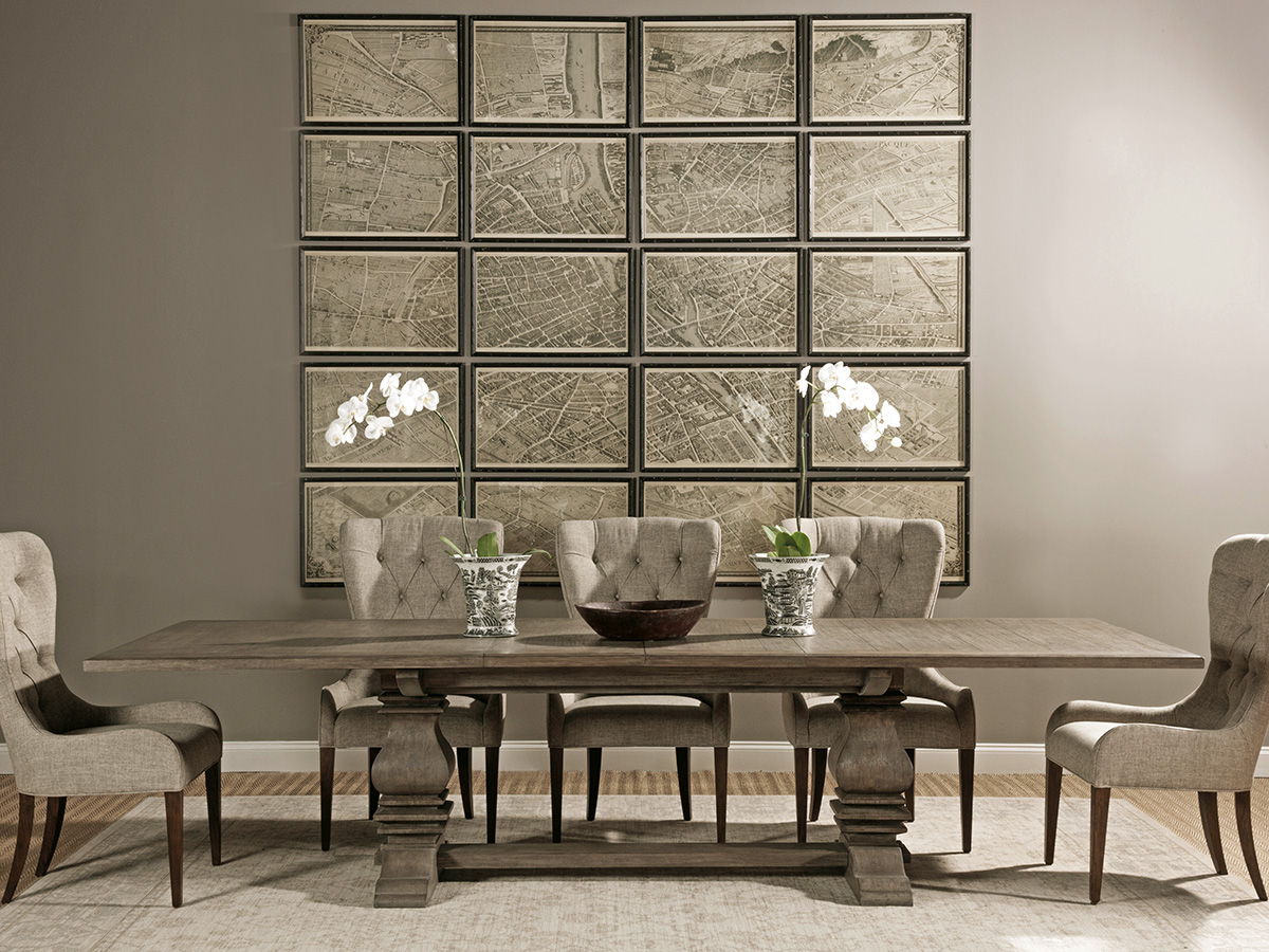 Cohesion Program - Axiom Rectangular Dining Table - Dark Brown