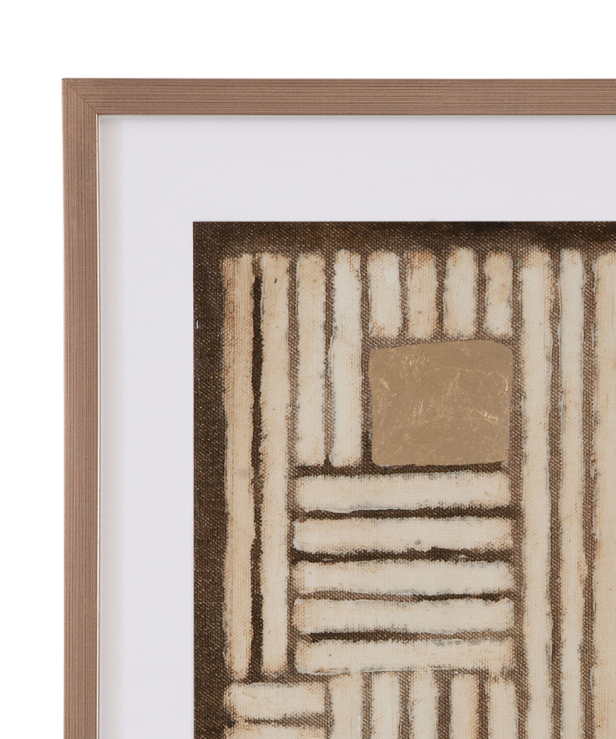 Purlin II Framed Print - Brown
