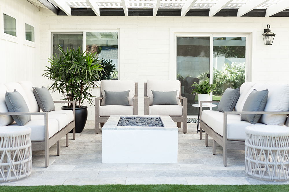 Laguna - Sofa, No Welt - Canvas Flax / Gray