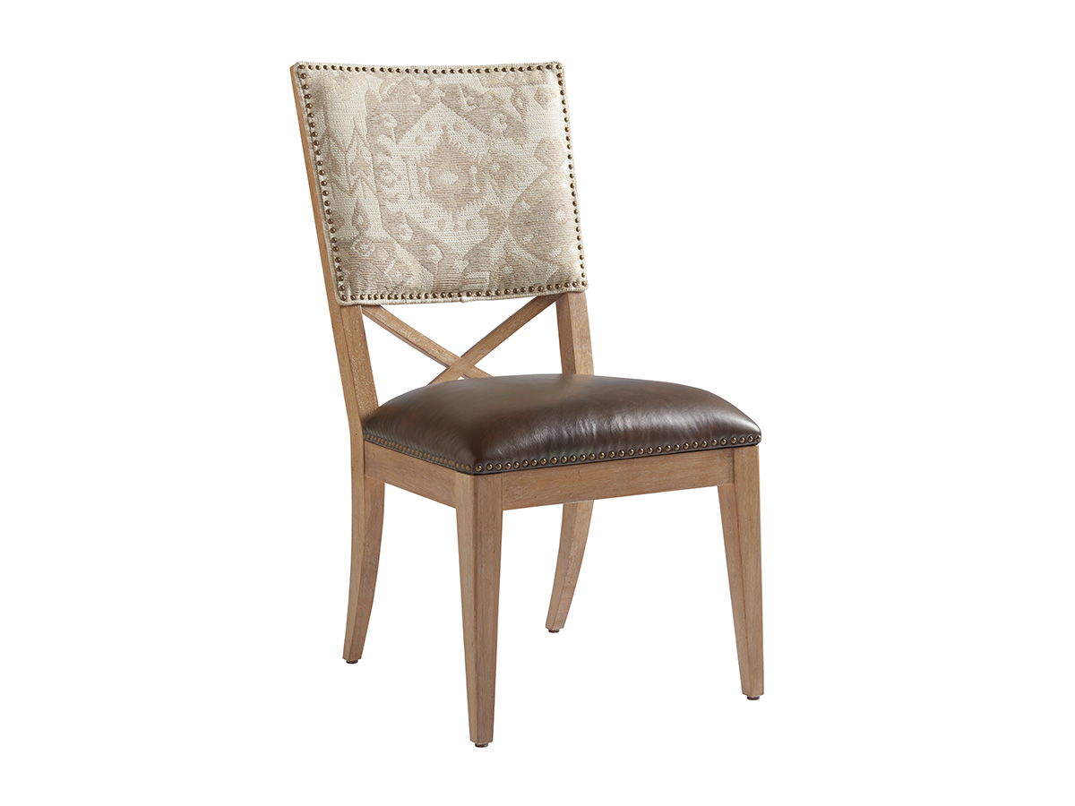 Los Altos - Alderman Upholstered Side Chair - Light Brown