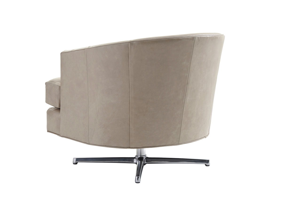 Lexington Leather - Graves Leather Swivel Chair
