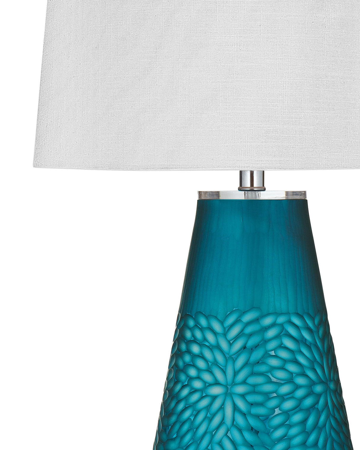 Marly - Table Lamp - Blue / White