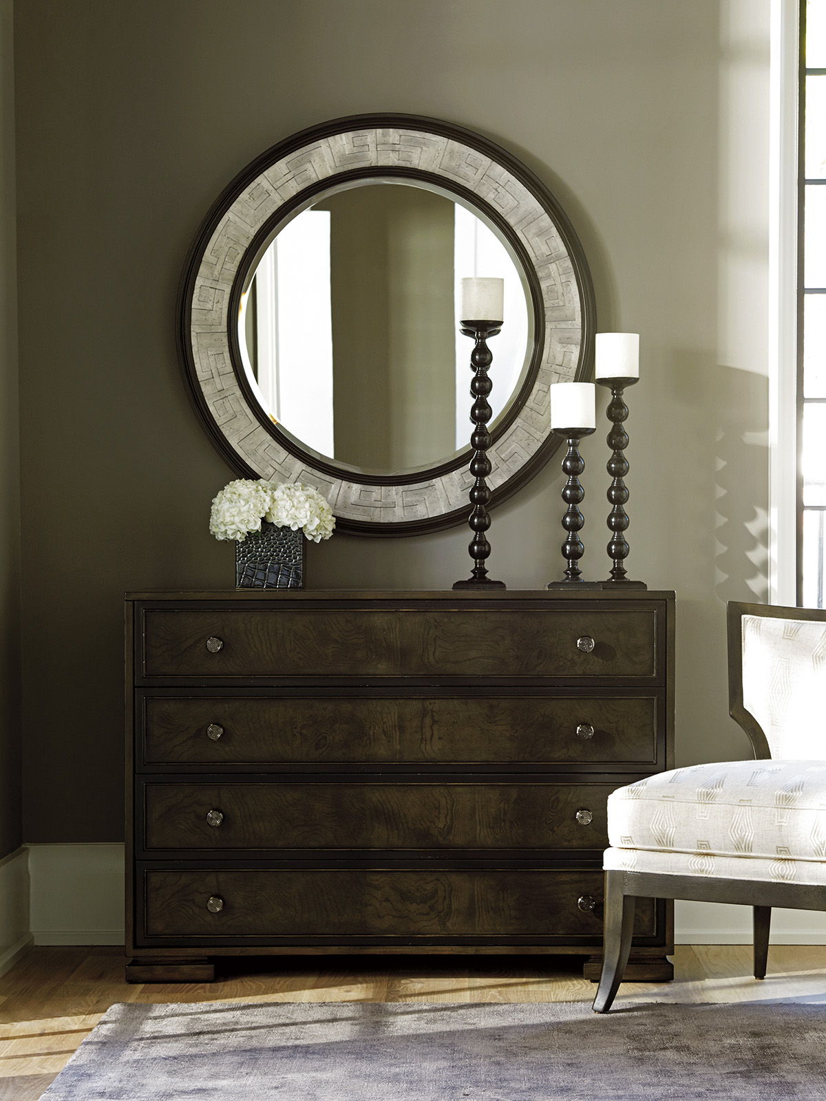 Brentwood - Westside Hall Chest - Dark Brown