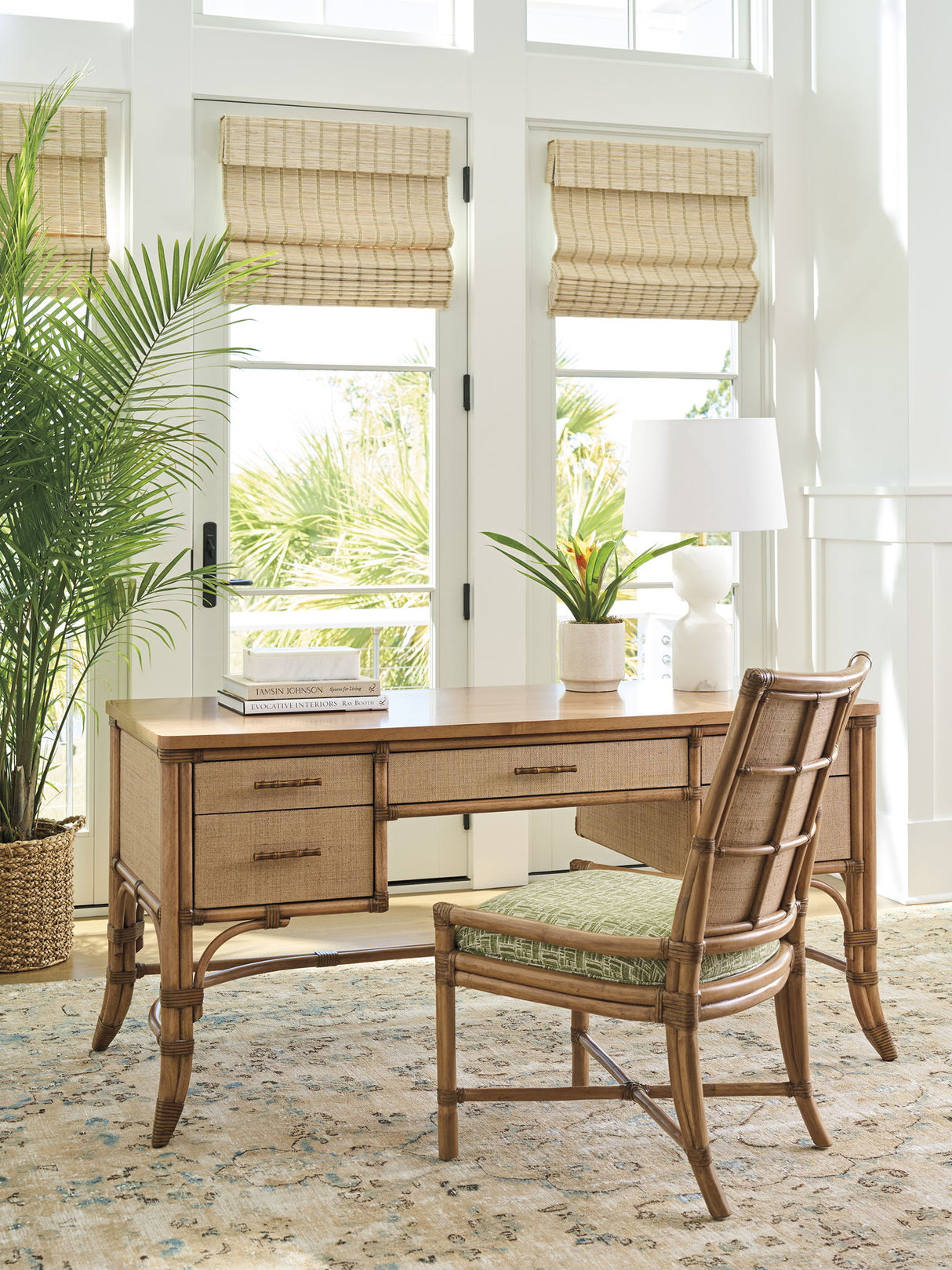 Key Biscayne - Oceanside Rattan Chair