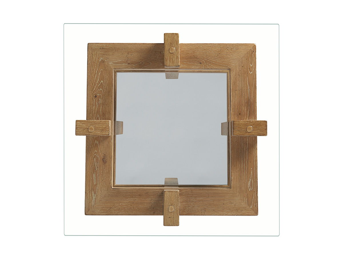 Los Altos - Calcutta Square End Table - Light Brown