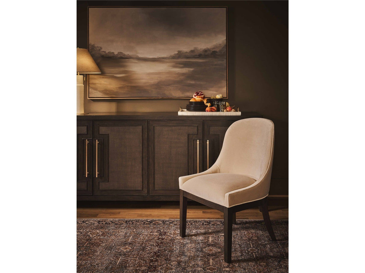 Fenwick - Embossed Credenza - Dark Brown