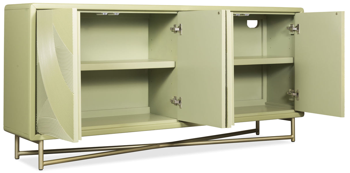 Commerce And Market - Into The Woods Credenza - Green