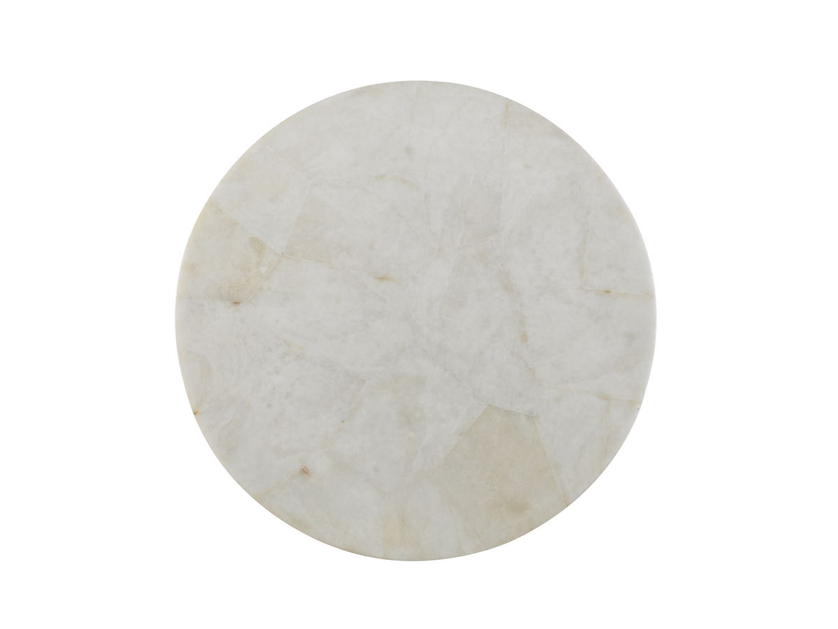 Island Fusion - Kendari Round Accent Table - Dark Brown