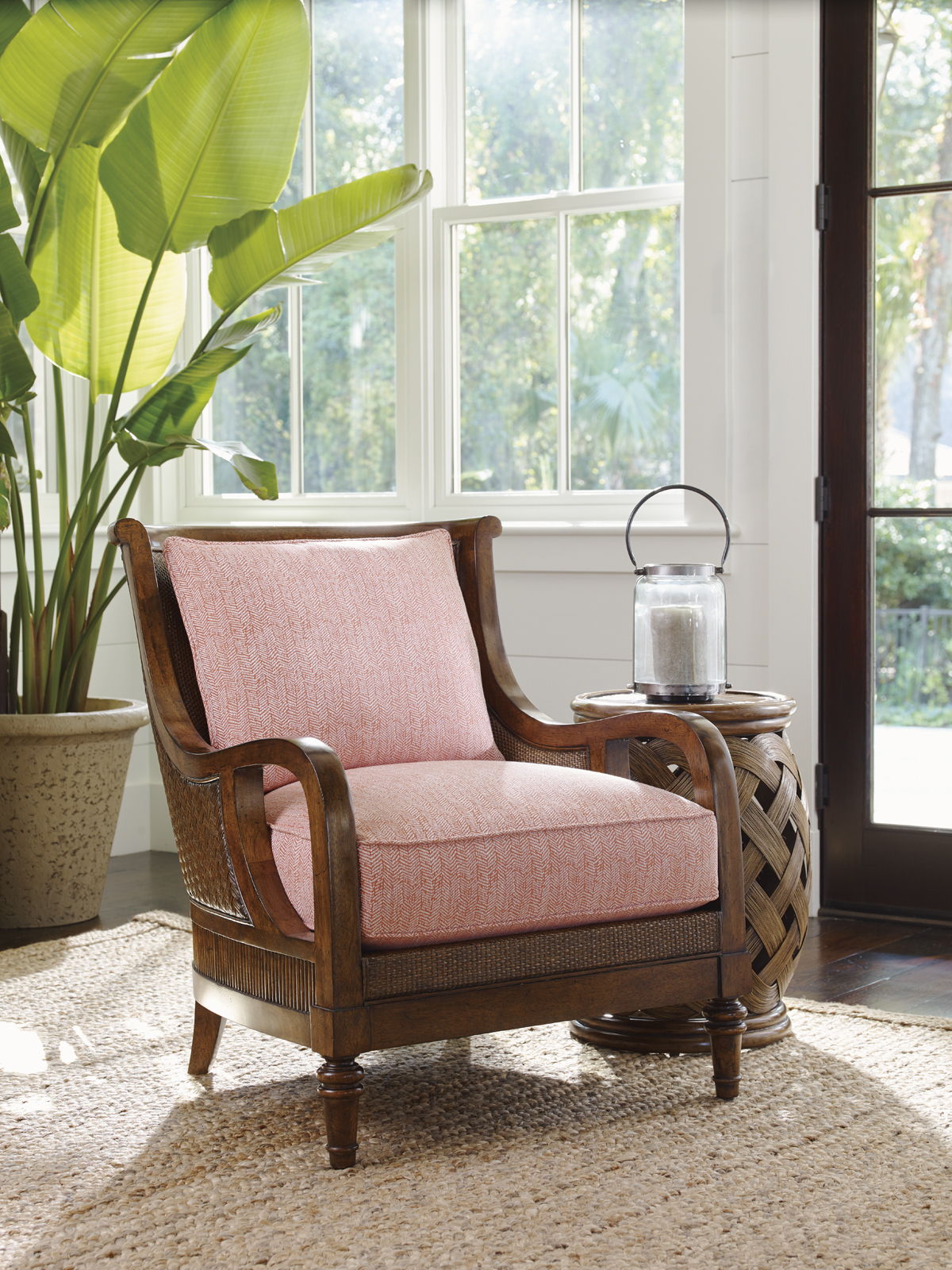 Bali Hai - Island Paradise Chair - Blue / Dark Brown