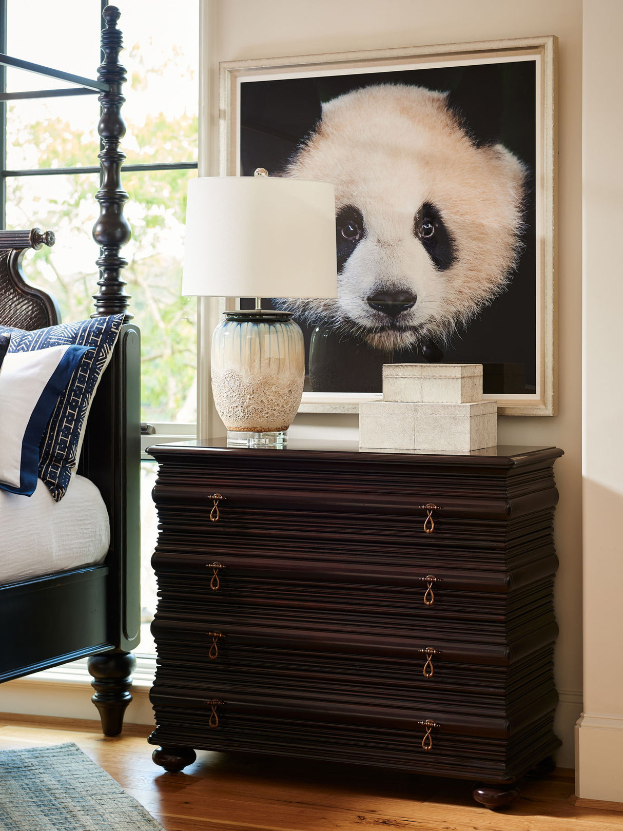 Royal Kahala - Black Sands Night Chest - Dark Brown