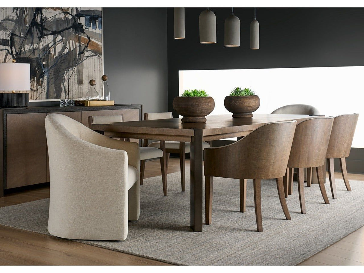 Modern / Mist & Veil - Dining Chair (Set of 2) - Haze / Levi Oyster