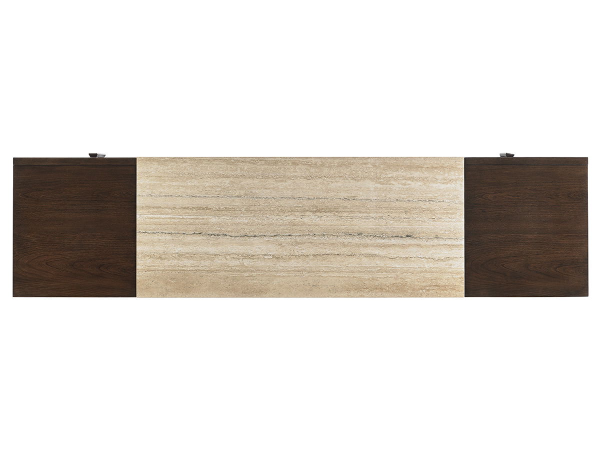 Laurel Canyon - Malibu Vista Media Console - Dark Brown