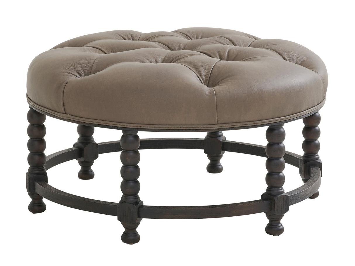 Barclay Butera Upholstery - Hanover Tufted Top Ottoman