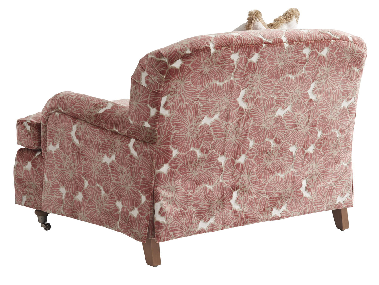 Barclay Butera Upholstery - Athos Chair With Pewter Casters - Light Brown