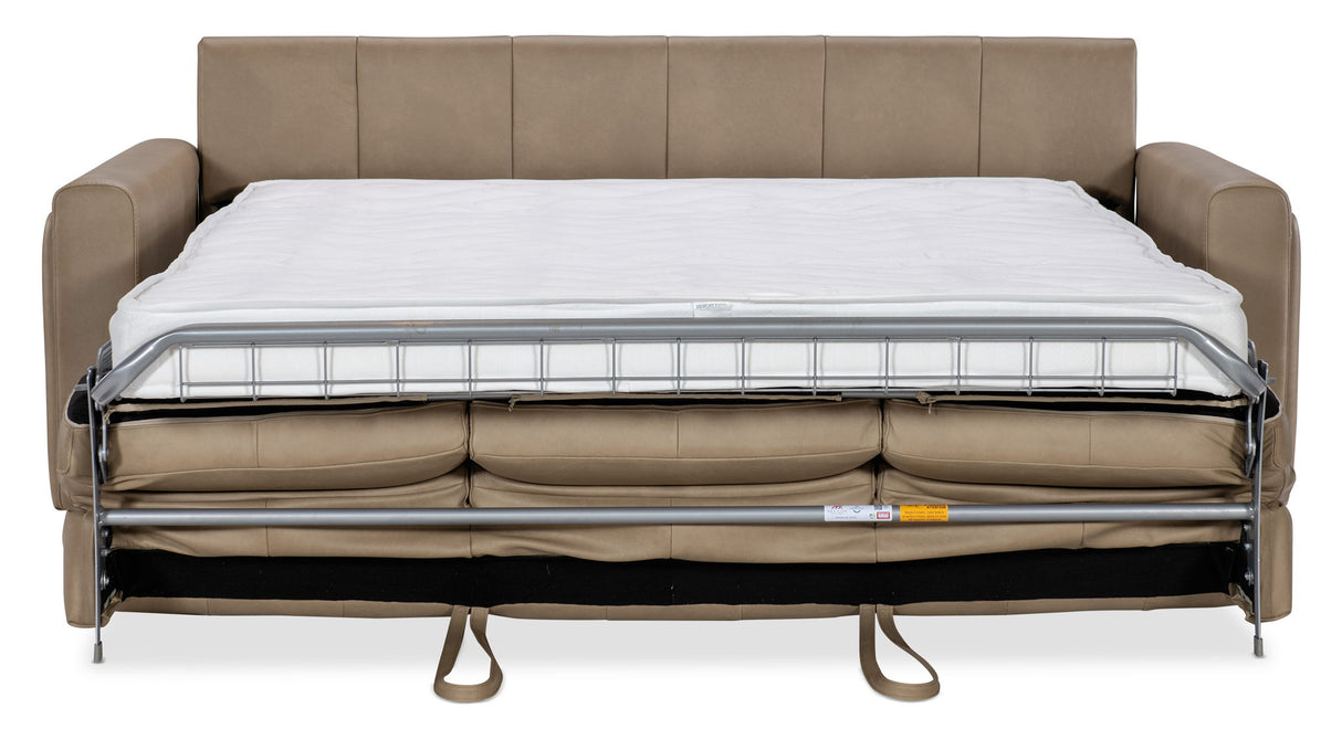 SS - Griffin Queen Sleeper Sofa - Light Brown