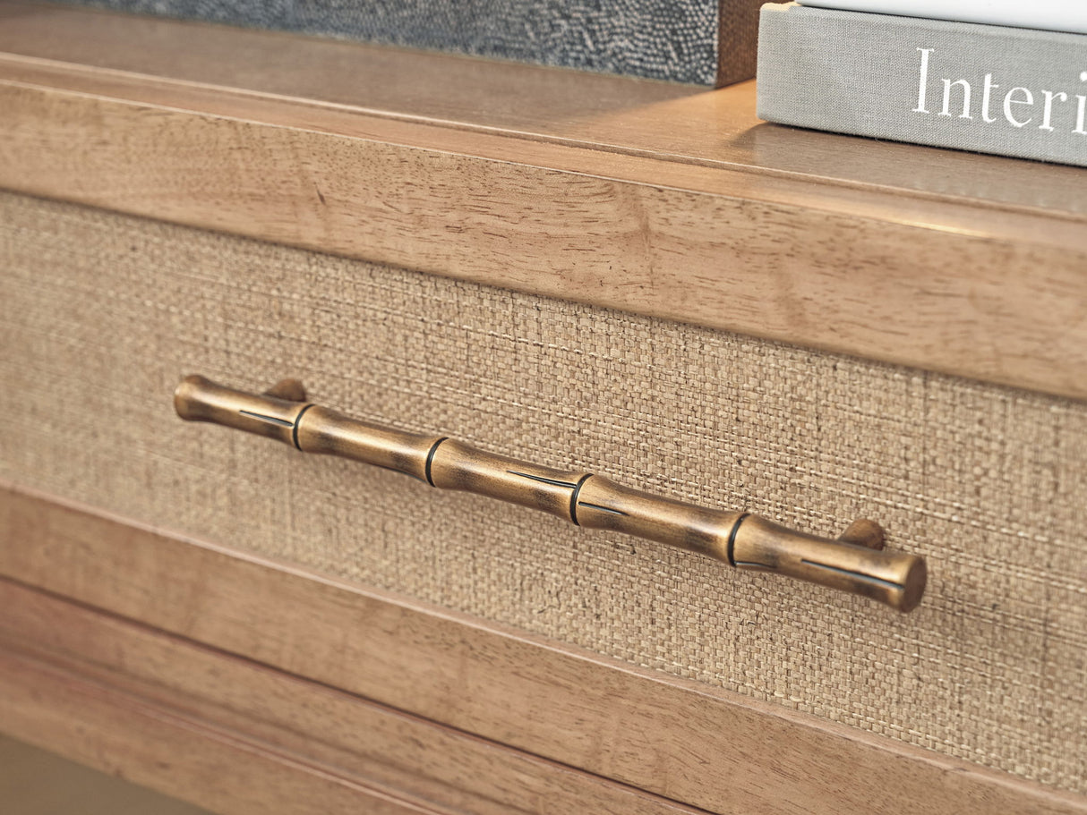 Key Biscayne - Wynwood Open Nightstand - Light Brown