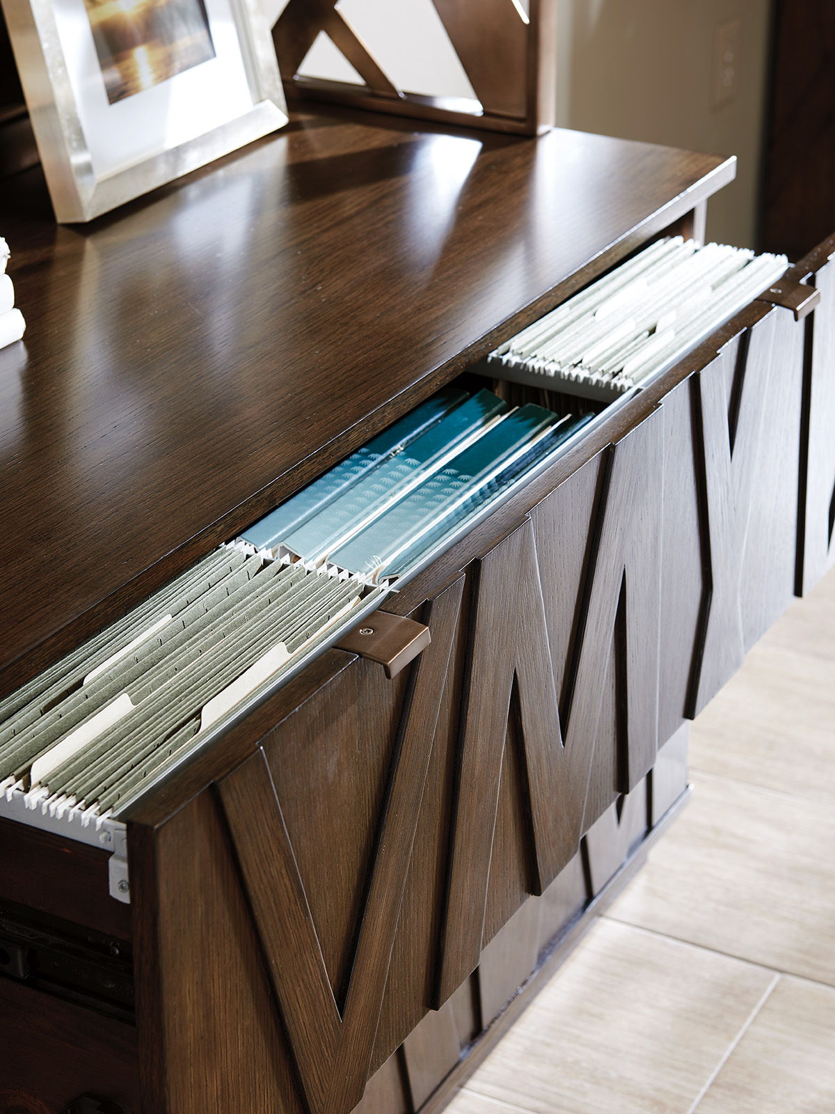 Cross Effect - Prism File Chest - Dark Brown