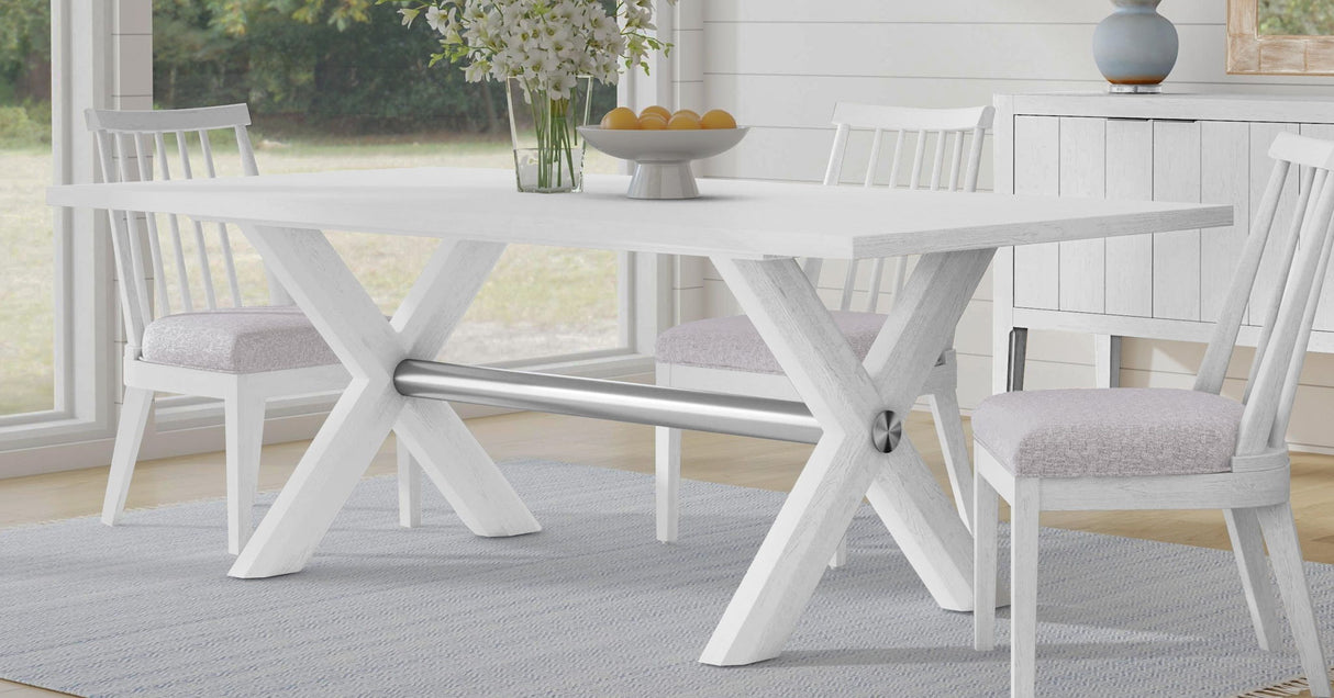 Nadine - Dining Table - White