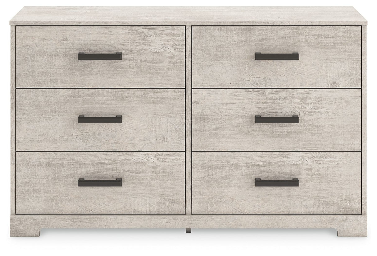 Shawburn - Six Drawer Dresser - Gray