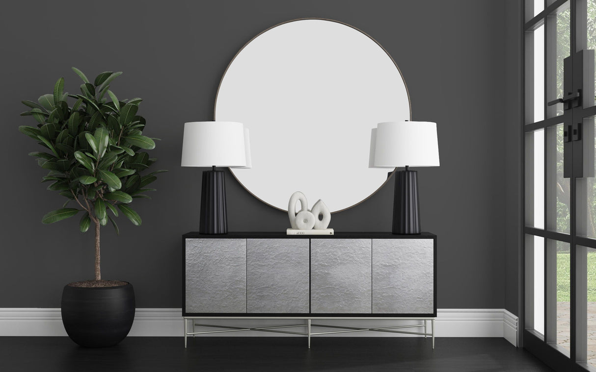 Lumina - Server - Ebny Mano / Silver Cast Aluminum