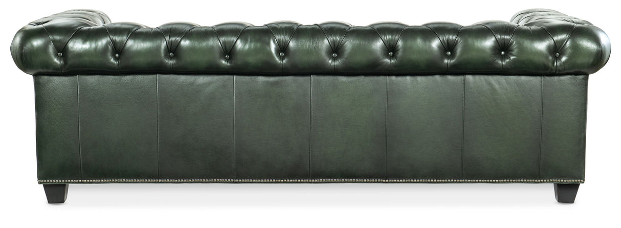 SS - Charleston Tufted Sofa - Dark Green