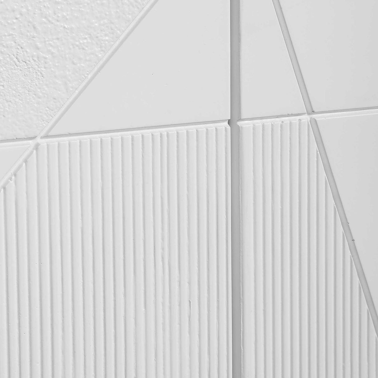 Tightrope - 4 Door Modern Sideboard Cabinet - White & Light Brown