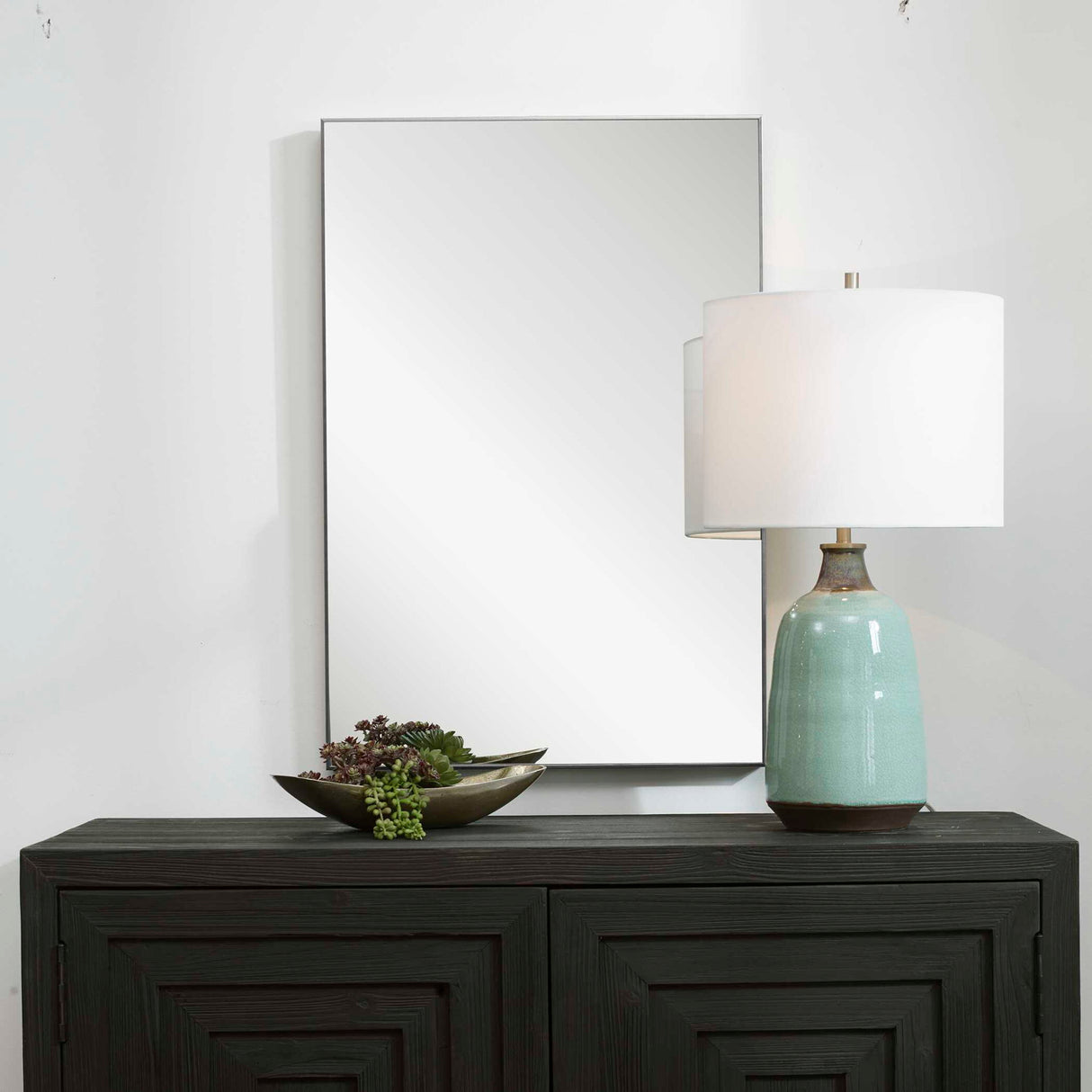 Clean Design Mirror - Silver