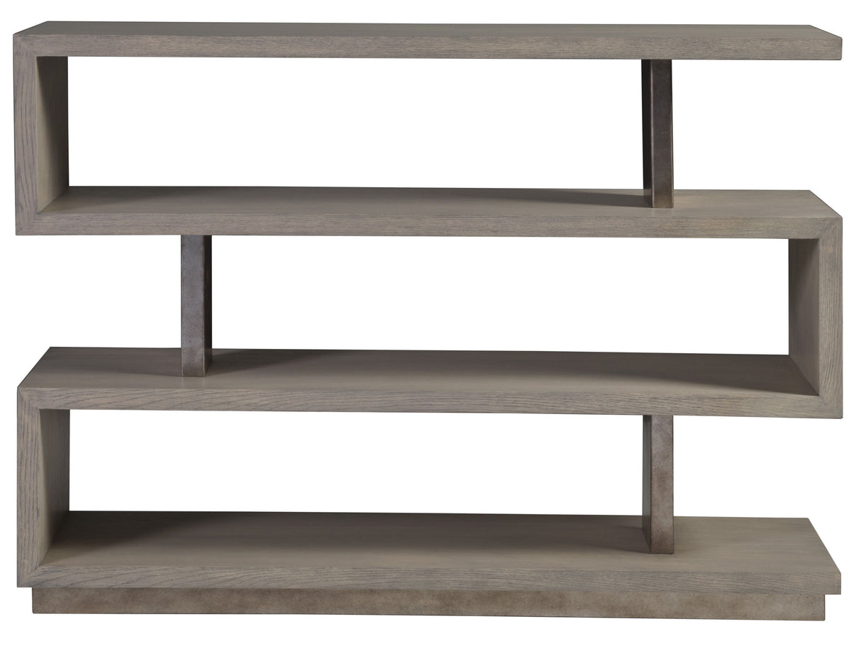 Signature Designs - Soiree Low Bookcase - Dark Gray