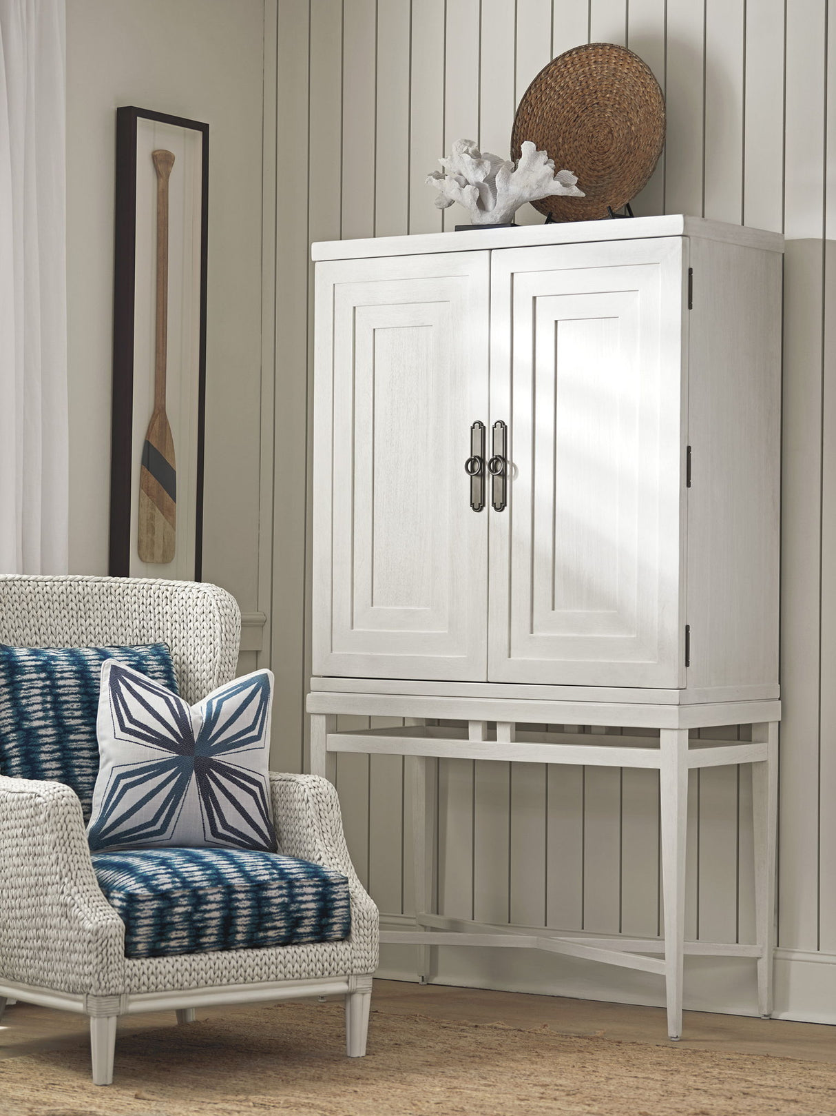 Ocean Breeze - Vero Wing Chair - Blue
