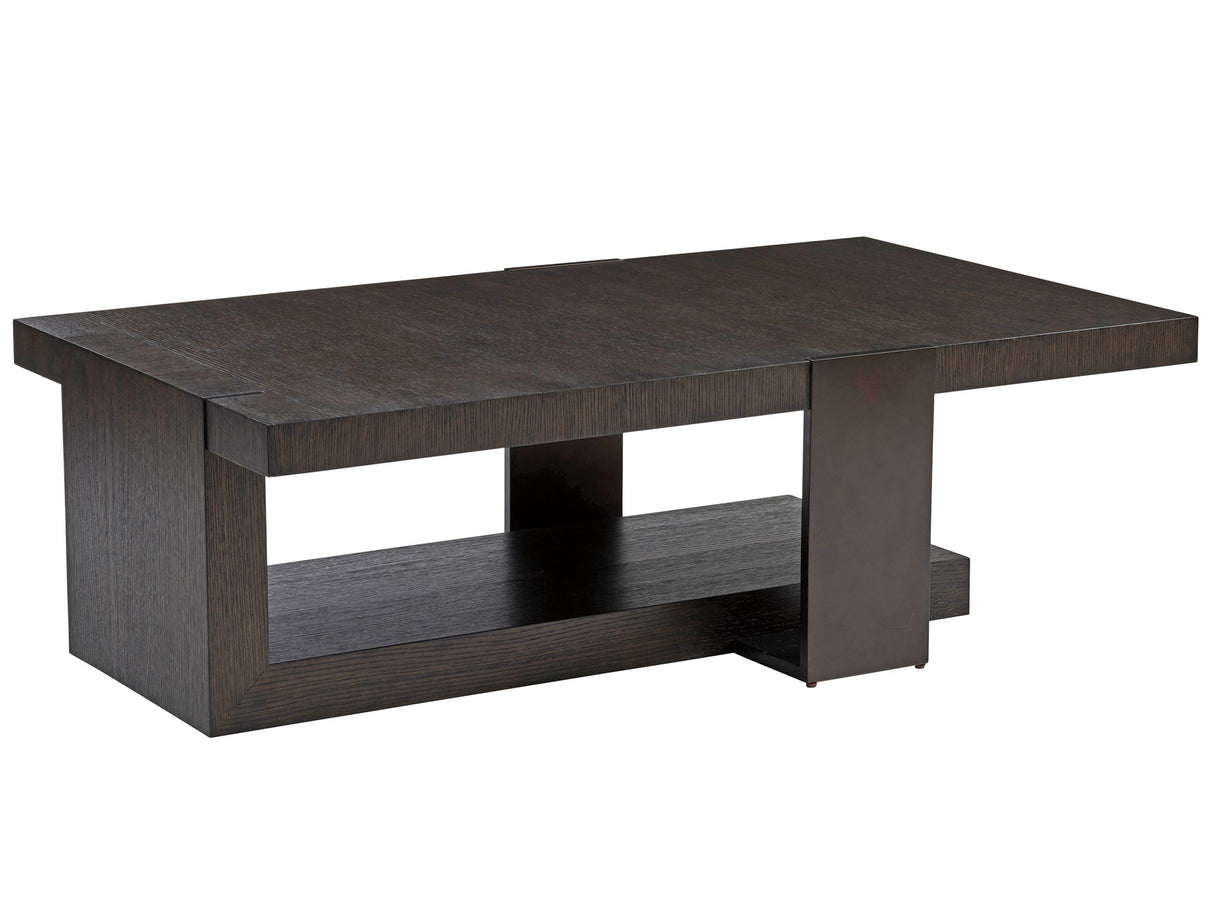 Park City - Quarry Rectangular Cocktail Table - Dark Brown