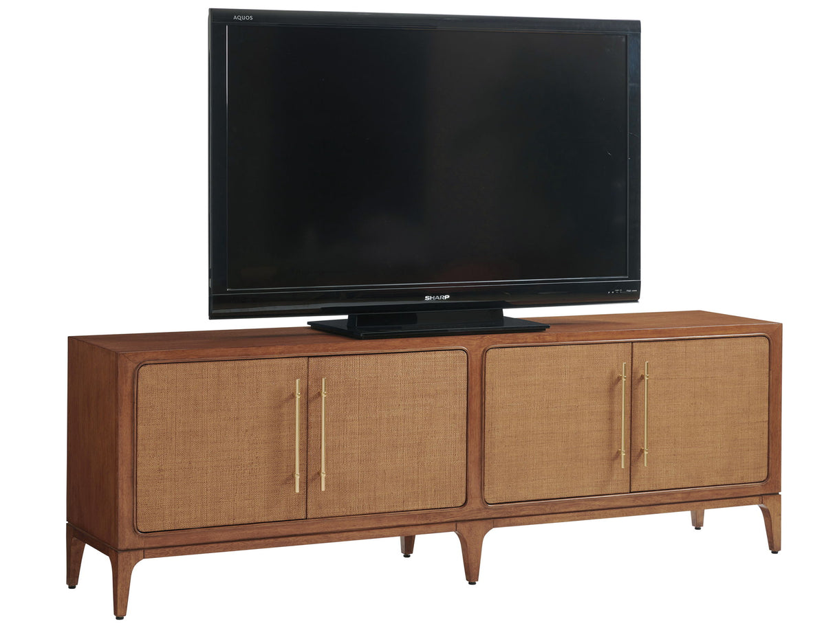 Palm Desert - Sierra Madre Media Console - Dark Brown