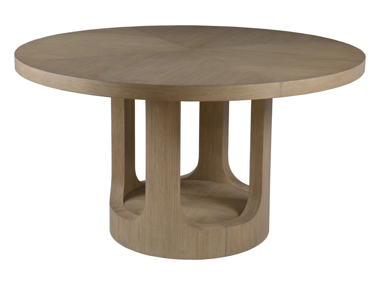 Simpatico - Simpatico Round Dining Table - Light Brown