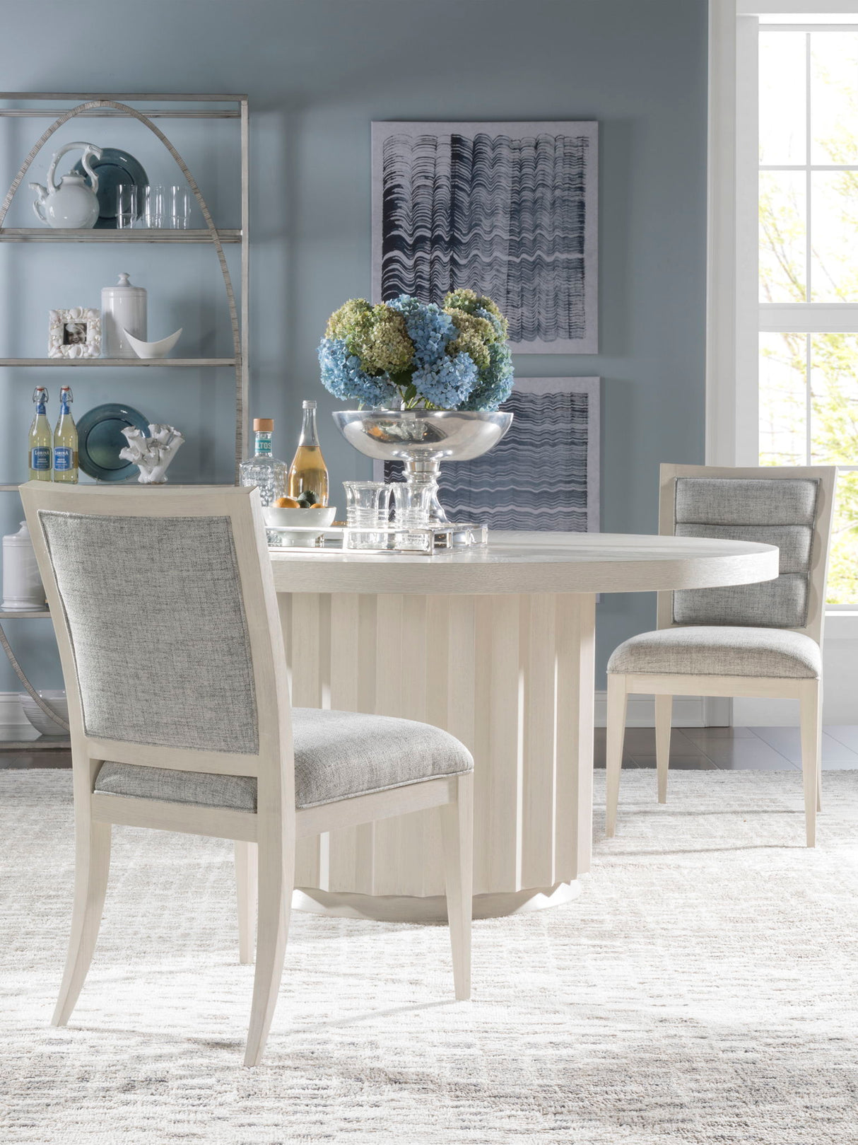Signature Designs - Sarto Round Dining Table - Beige