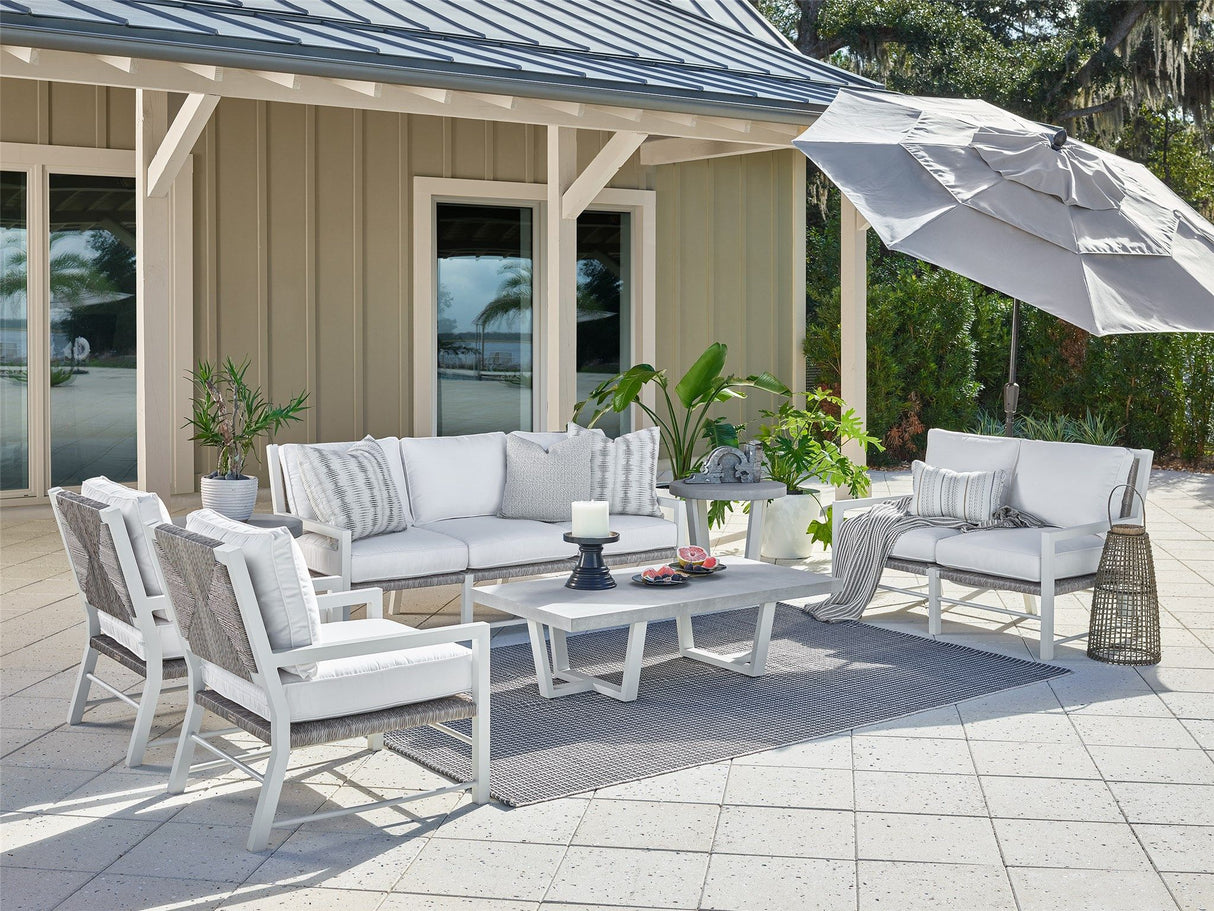 Coastal Living Outdoor / Tybee - Sofa - Pearl Silver