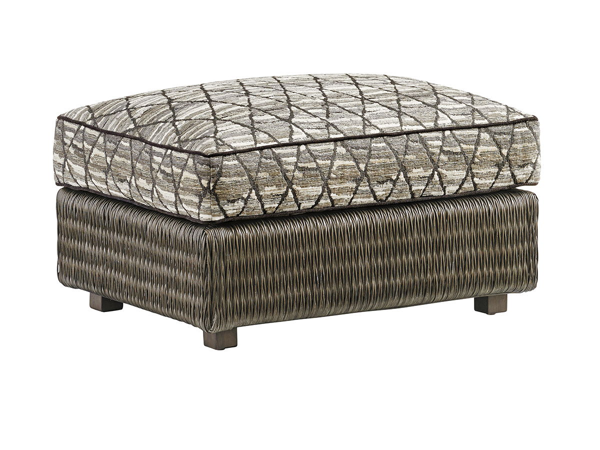 Cypress Point - Hayes Ottoman - Dark Gray / Gray