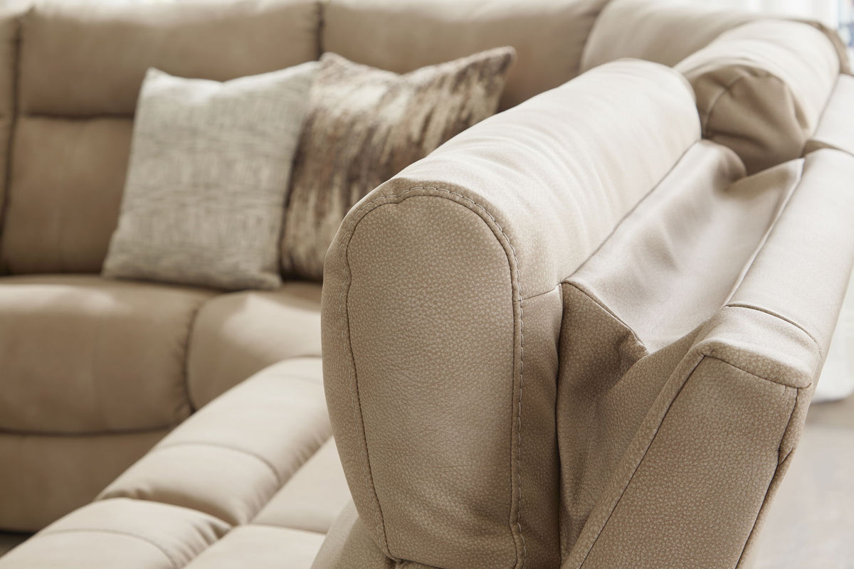 Next-Gen Durapella - 6 Piece Power Reclining Sectional Set