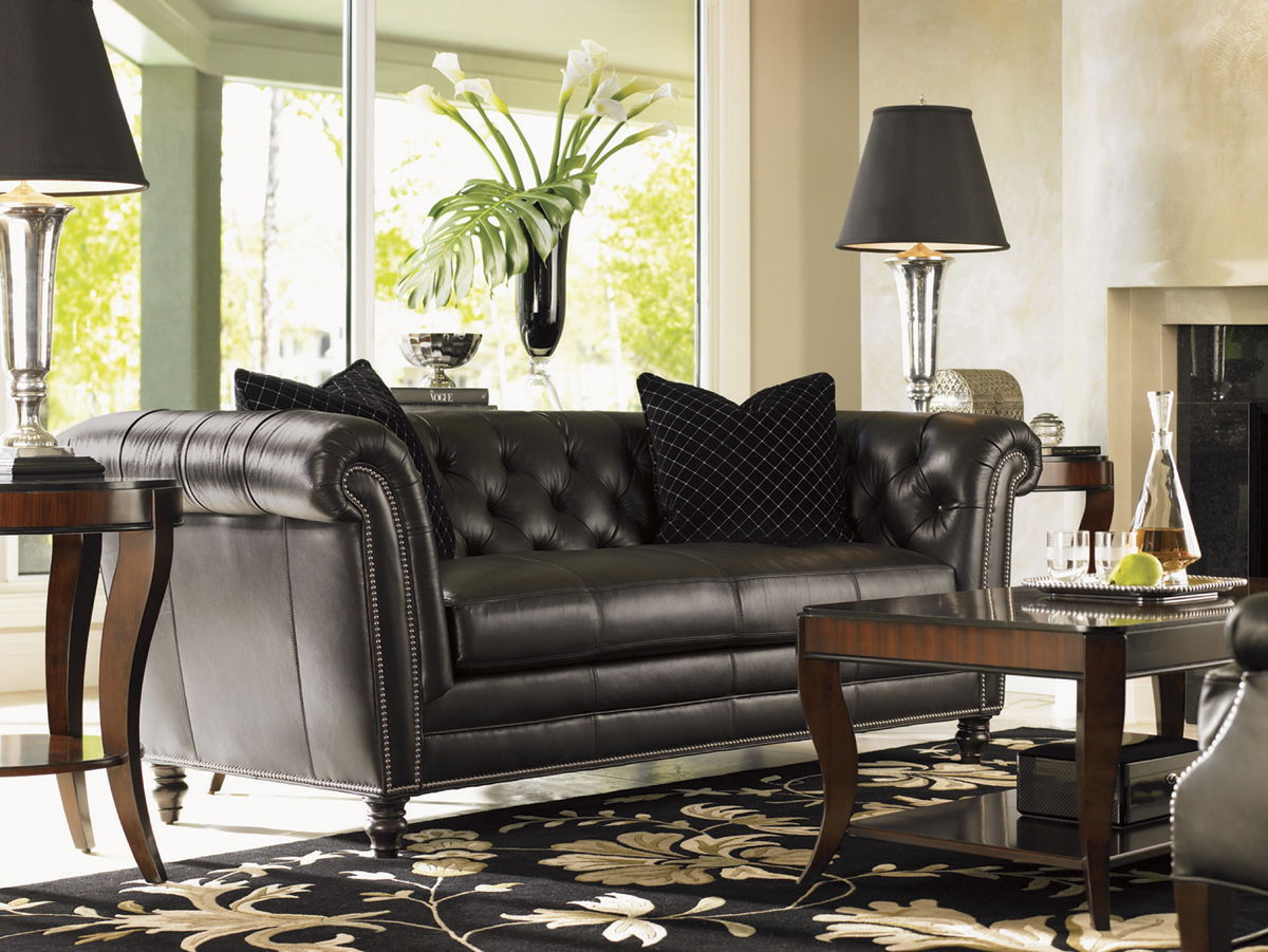 Lexington Leather - Westchester Leather Sofa - Black