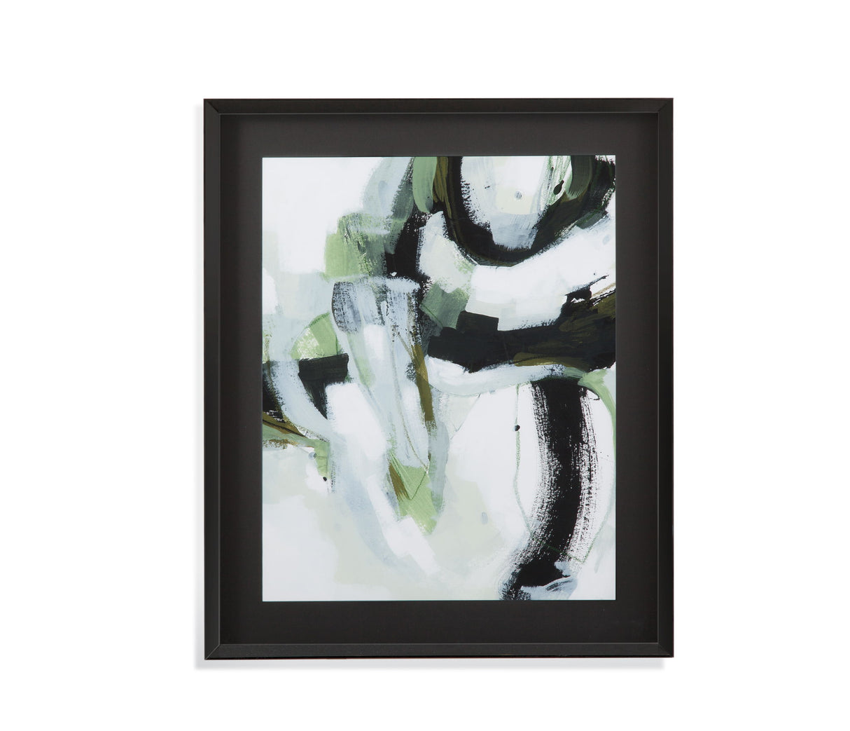 Green Onyx I Framed Print - Black